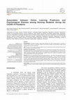 Research paper thumbnail of Association between Online Learning Predictors and Psychological Distress among Nursing Students during the COVID-19 Pandemic