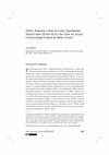 Research paper thumbnail of Oferta, Demanda e Nota de Corte: Experimento Natural sobre Efeitos da Lei das Cotas no Acesso à Universidade Federal de Minas Gerais