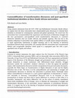 Research paper thumbnail of Commodification of transformation discourses and post-apartheid institutional identities at three South African universities