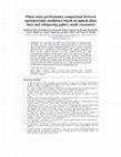 Research paper thumbnail of Phase noise performance comparison between optoelectronic oscillators based on optical delay lines and whispering gallery mode resonators