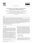 Research paper thumbnail of The progression of burn depth in experimental burns: a histological and methodological study