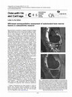 Research paper thumbnail of MRI-based semiquantitative assessment of subchondral bone marrow lesions in osteoarthritis research