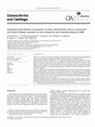 Research paper thumbnail of Anatomical distribution of synovitis in knee osteoarthritis and its association with joint effusion assessed on non-enhanced and contrast-enhanced MRI