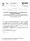 Research paper thumbnail of Adhesion Study in Metal-ceramic Systems of Dental Restoration by Acoustic Emission