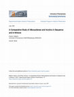 Research paper thumbnail of A Comparative Study of Alkoxysilanes and Acrylics in Sequence and in Mixture