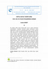 Research paper thumbnail of Di̇ji̇tal Sosyal Teori̇ye Gi̇ri̇ş: Yapi-Eylem Etki̇leşi̇mi̇nde Deği̇şi̇m