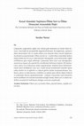 Research paper thumbnail of Kırsal Alandaki Yaşlıların Ölüm Yeri ve Ölüm Deneyimi Arasındaki İlişki