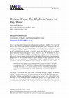 Research paper thumbnail of Flow: The Rhythmic Voice in Rap Music (by Mitchell Ohriner)