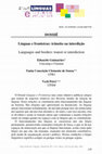 Research paper thumbnail of Línguas e fronteiras