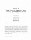 Research paper thumbnail of Real-time traceability with sensing in RFID applications: Design issues