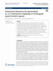 Research paper thumbnail of Fixed point theorems for generalized $(\alpha ,\psi )$-contraction mappings in rectangular quasi b-metric spaces