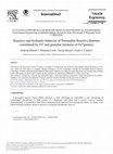 Research paper thumbnail of Reactive and Hydraulic Behavior of Permeable Reactive Barriers Constituted by Fe0 and Granular Mixtures of Fe0/Pumice