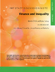 Research paper thumbnail of Finance and Inequality