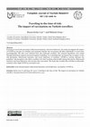 Research paper thumbnail of Traveling in the time of risk: The impact of vaccination on Turkish travellers