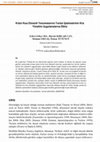 Research paper thumbnail of Krizin kısa dönemli yansımalarının turizm i̇şletmelerinin kriz yönetimi uygulamalarına etkisi