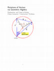 Research paper thumbnail of Rotations of Vectors Via Geometric Algebra: Explanation, and Usage in Solving Classic Geometric "Construction" Problems (Version of 11 February 2016)