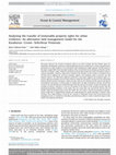 Research paper thumbnail of Analyzing the transfer of immovable property rights for urban resilience: An alternative land management model for the Karaburun–Cesme–Seferihisar Peninsula