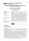 Research paper thumbnail of The Relationship between Self-Adjustment and Self-Esteem with Self-Disclosure in Adolescents