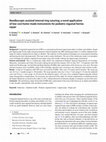 Research paper thumbnail of Needlescopic assisted internal ring suturing; a novel application of low-cost home-made instruments for pediatric inguinal hernia repair