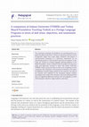 Research paper thumbnail of A comparison of Ankara University (TÖMER) and Turkey Maarif Foundation Teaching Turkish as a Foreign Language Programs in terms of skill areas, objectives, and assessment practices