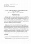 Research paper thumbnail of LA LECTURA QUIJOTESCA DEL DETECTIVE OEIL-DE-DIEU