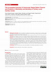 Research paper thumbnail of The In-hospital Outcome of Ventricular Septal Defect Closure and Predictor of Morbidity and Mortality at Tertiary Level Cardiac Center