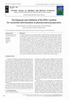 Research paper thumbnail of Development and validation of an HPLC method for vancomycin and its application to a pharmacokinetic study