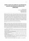 Research paper thumbnail of Análise empírica do padrão de especialização do comércio internacional do estado do Acre (1999-2016)