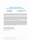 Research paper thumbnail of L’influence des non-résidents sur la création monétaire dans la zone euro