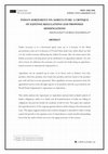 Research paper thumbnail of India's Agreement on Agriculture: A critique of existing regulations and proposed regulations