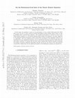 Research paper thumbnail of On the Boltzmann-Grad limit of the Master Kinetic Equation