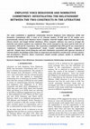 Research paper thumbnail of Employee Voice Behaviour and Normative Commitment: Investigating the Relationship Between the Two Constructs in the Literature