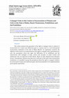 Research paper thumbnail of Conjugal visits in the context of incarceration of women and girls in the State of Bahia, Brazil: permissions, prohibitions and (in)visibilities