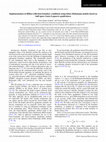 Research paper thumbnail of Implementation of diffuse reflection boundary conditions in a thermal lattice Boltzmann model with flux limiters