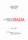 Research paper thumbnail of Cécile Bargues, "Dada d'une guerre l'autre. Traces et mémoires des dadaïsmes en France, après la Seconde Guerre, et chez quelques artistes dits nouveaux réalistes",  dans Agathe Mareuge et Sandro Zanetti (dir.), Le Retour de DADA, vol. 3, Dijon, Les Presses du réel, 2021