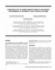 Research paper thumbnail of A methodology to assess robust stability and robust performance of automatic flight control systems