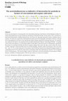 Research paper thumbnail of The acetylcholinesterase as indicative of intoxication for pesticide in farmers of conventional and organic cultivation