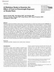 Research paper thumbnail of A Multidose Study to Examine the Effect of Food on Evacetrapib Exposure at Steady State