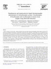 Research paper thumbnail of Simultaneous and enantioselective liquid chromatographic determination of eslicarbazepine acetate, S-licarbazepine, R-licarbazepine and oxcarbazepine in mouse tissue samples using ultraviolet detection