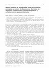 Research paper thumbnail of New record of vertebrates from the Aconquija Formation, Catamarca province, Northwest of Argentina. Chronostratigraphic implications and palaeoenvironmental approachs