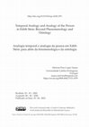 Research paper thumbnail of Analogia temporal e analogia da pessoa em Edith Stein: para além da fenomenologia e da ontologia