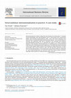 Research paper thumbnail of Serial nonlinear internationalization in practice: A case study