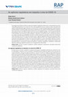 Research paper thumbnail of As agências reguladoras em resposta à crise da COVID-19/ Las agencias reguladoras en respuesta a la crisis de la COVID-19/ Regulatory agencies in response to the COVID-19 crisis