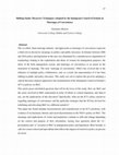 Research paper thumbnail of Shifting Sands: Discursive Techniques Adopted by the Immigrant Council of Ireland on Marriages of Convenience