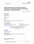 Research paper thumbnail of 35 Carer-administration of as-needed sub-cutaneous medication for breakthrough symptoms in homebased dying patients: a uk study (CARIAD)