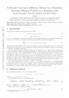 Research paper thumbnail of Uniformly Convergent Difference Scheme for a Semilinear Reaction-Diffusion Problem on Shishikin mesh