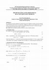 Research paper thumbnail of DISCRETIZATION of ONE-DIMENZIONAL REACTION-DIFFUZION PROBLEM