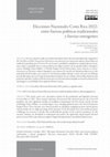 Research paper thumbnail of Elecciones Nacionales Costa Rica 2022: entre fuerzas políticas tradicionales y fuerzas emergentes