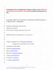 Research paper thumbnail of Fermentation of sweet sorghum derived sugars to butyric acid at high titer and productivity by a moderate thermophile Clostridium thermobutyricum at 50°C