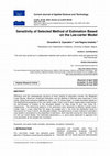 Research paper thumbnail of Sensitivity of Selected Method of Estimation Based on the Lee-carter Model